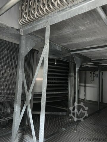 Spiral freezer - high throughput York Food Systems SpiralTrak