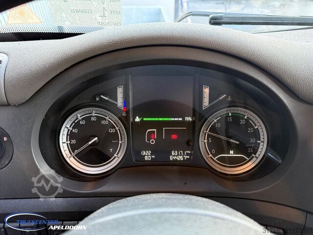 Curtain sided DAF CF 250 FA Euro 6, Schuifdak, Laadklep, NL truck