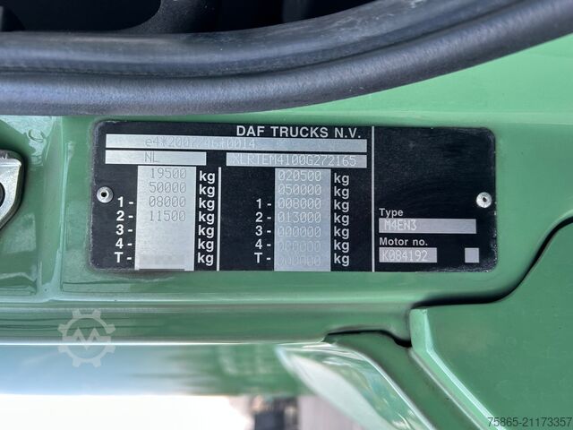 Standard tractor DAF CF 410 FT Comfort Cab / 775 dkm / Tacho V2 / AP...