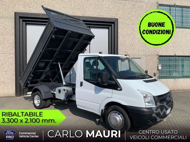 Transporter mit Kipper Ford Transit 350 - Ribaltabile Trilaterale