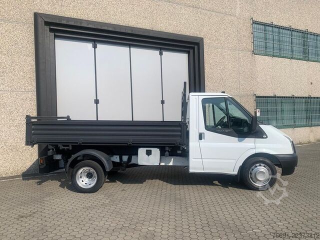 Transporter mit Kipper Ford Transit 350 - Ribaltabile Trilaterale