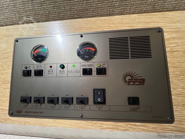 Integriertes Wohnmobil TABBERT FFB 680 Classic Fiat 2.5 Diesel Solar Hubbett Tv