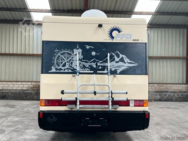 Integriertes Wohnmobil TABBERT FFB 680 Classic Fiat 2.5 Diesel Solar Hubbett Tv