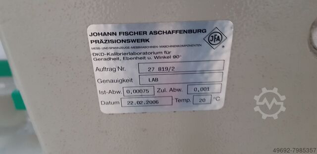 Referenzmessplatte aus Keramik JFA Aschaffenburg Keramik Lab++