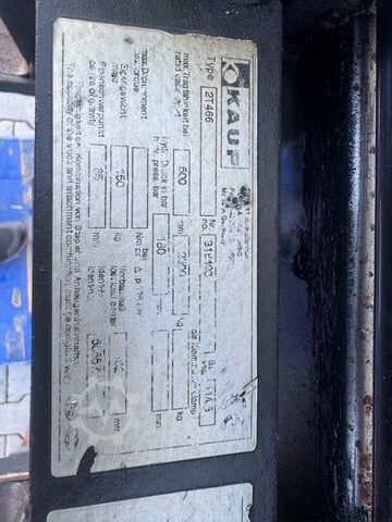Fork positioners Kaup 2T466