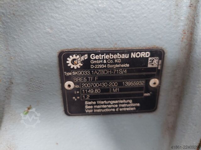 Container - Tank turning device kit EUEN MO-RB 20000-SO