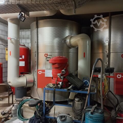 2 wood chip boilers, 300 kW and 550 kW Schmid AG UTSK-550.22 und UTSK-300.22