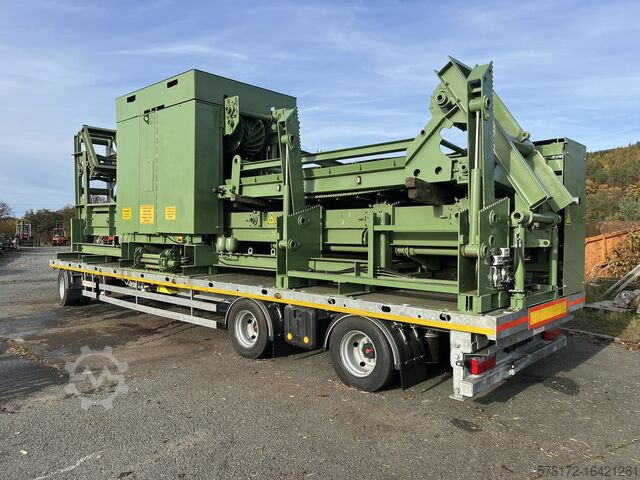 Mobile Entrindungsmaschine Wiedemann 1000