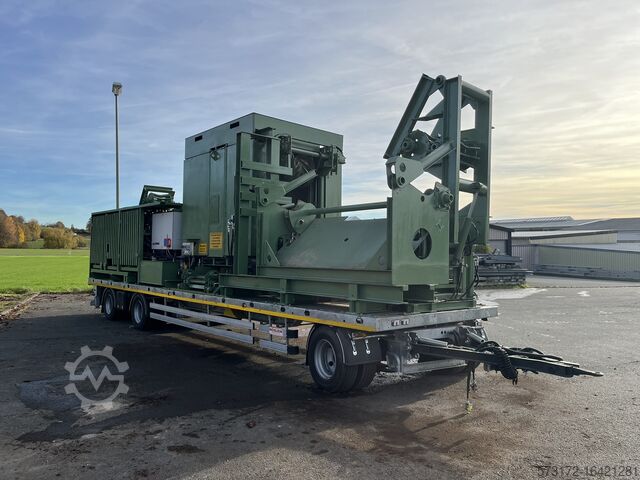 Mobile Entrindungsmaschine Wiedemann 1000