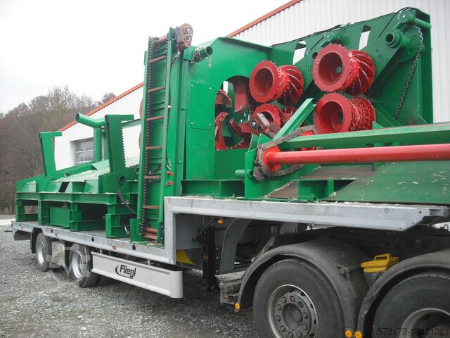 Mobile Entrindungsmaschine Wiedemann 1000