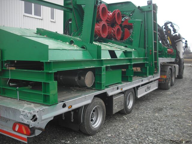 Mobile Entrindungsmaschine Wiedemann 1000