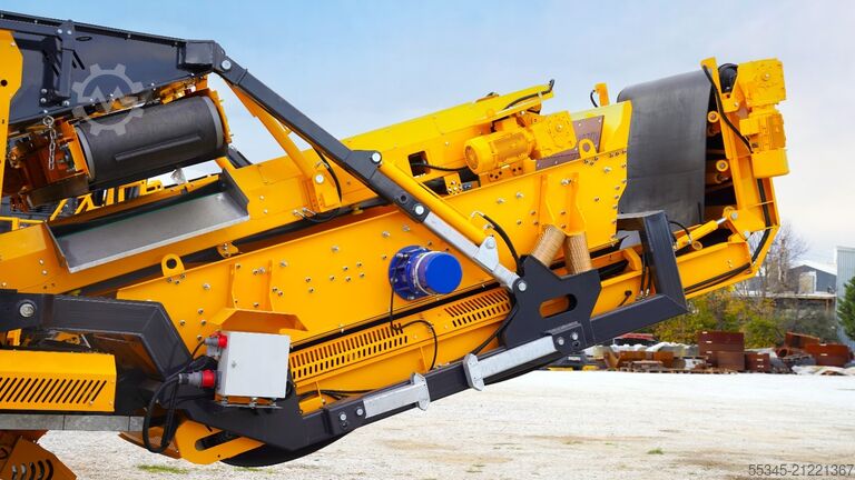 Brechanlage FABO Mobile impact crusher with screen