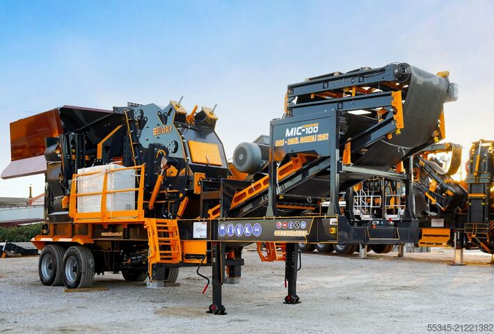 Brechanlage FABO MIC-100 SEMI-MOBILE IMPACT CRUSHER