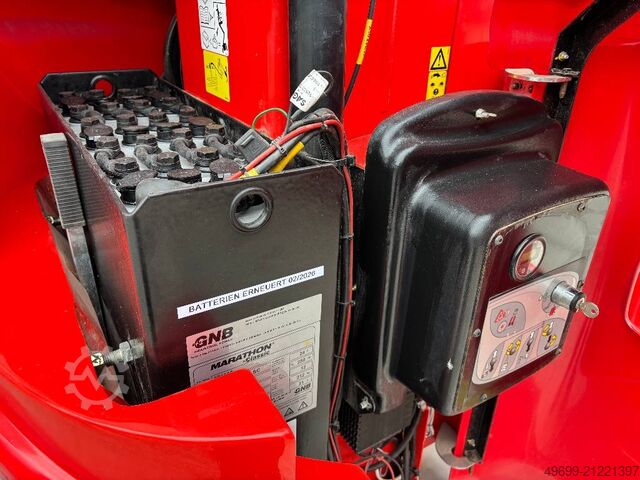 Gelenkteleskoparbeitsbühne Manitou 100VJR - 10m Elektro Mast-Arbeitsbühne *Akku NEU*