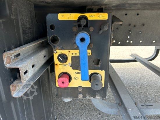 Tieflader-Sattelauflieger SCHMITZ SCB S3B KüHLAUFLIEGER, TK SLXE 400, LIFTACHSE, DOPPELSTOCK, BLUMENBREITE