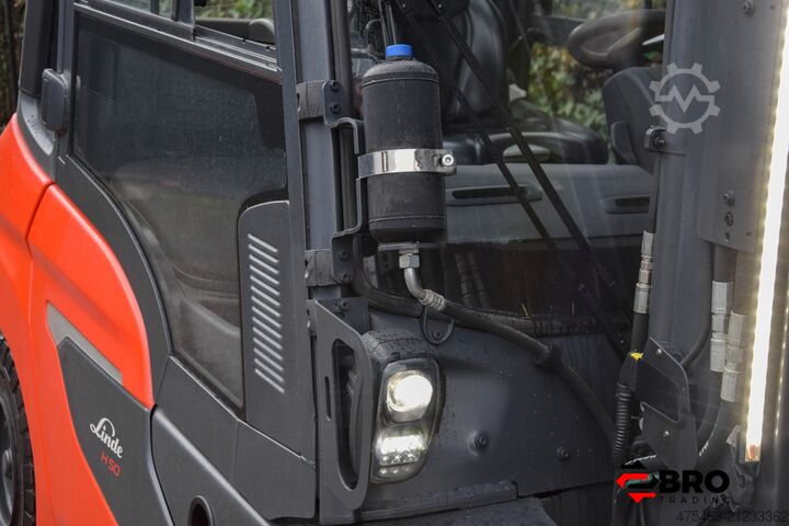 Gabelstapler Linde H50D-01 1204 5 Hydr. Valves!