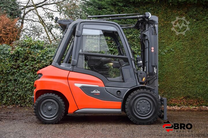 Gabelstapler Linde H50D-01 1204 5 Hydr. Valves!
