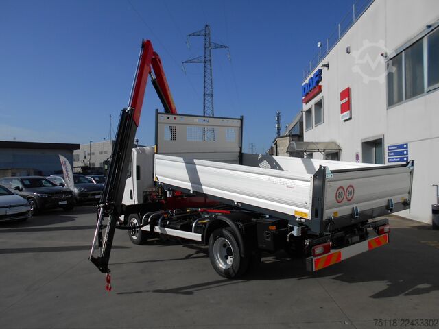 Transporter mit Kipper Isuzu M30 (7,5 ton) - GRU E RIBALTABILE