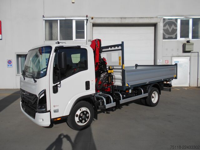 Transporter mit Kipper Isuzu M30 (7,5 ton) - GRU E RIBALTABILE