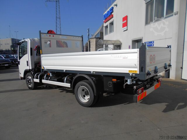 Transporter mit Kipper Isuzu M30 (7,5 ton) - GRU E RIBALTABILE