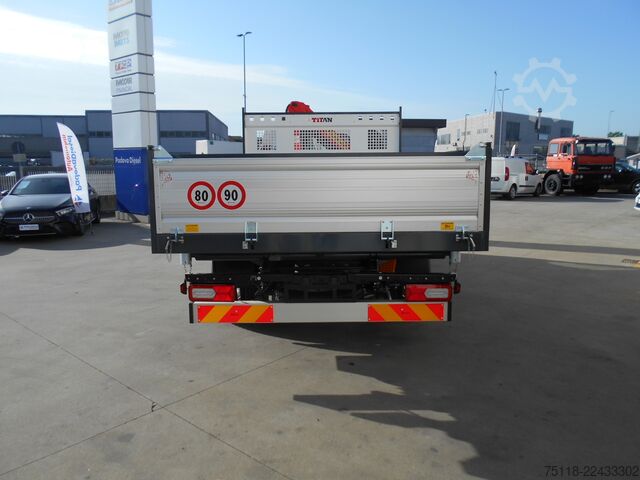 Transporter mit Kipper Isuzu M30 (7,5 ton) - GRU E RIBALTABILE