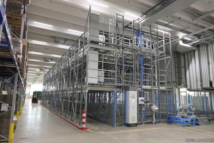 Vollautomat Shuttlelager Kardex Shuttlelager zur Palettenpufferung