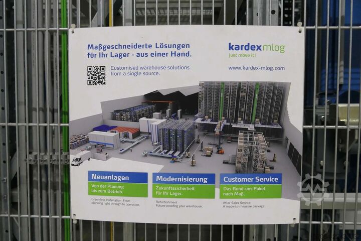 Vollautomat Shuttlelager Kardex Shuttlelager zur Palettenpufferung