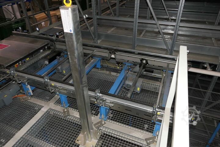 Vollautomat Shuttlelager Kardex Shuttlelager zur Palettenpufferung