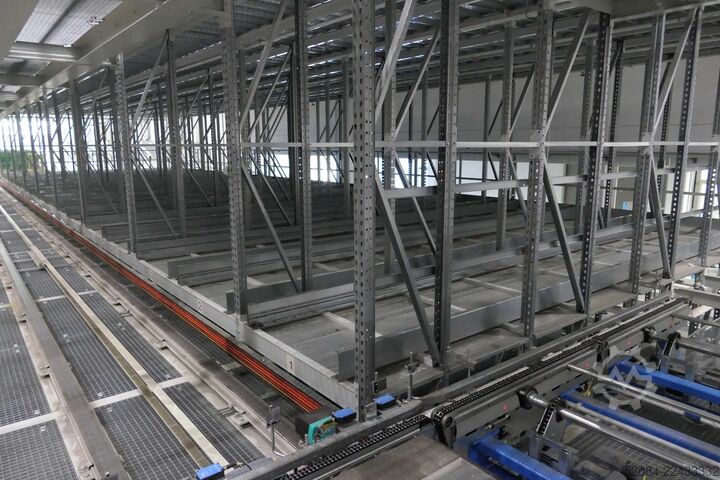 Vollautomat Shuttlelager Kardex Shuttlelager zur Palettenpufferung