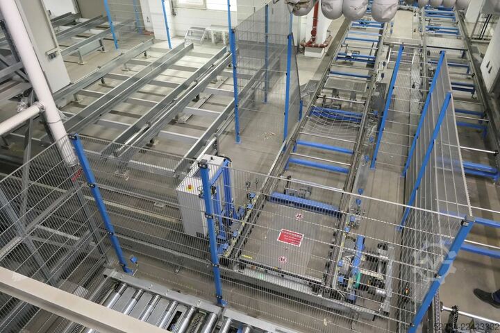 Vollautomat Shuttlelager Kardex Shuttlelager zur Palettenpufferung
