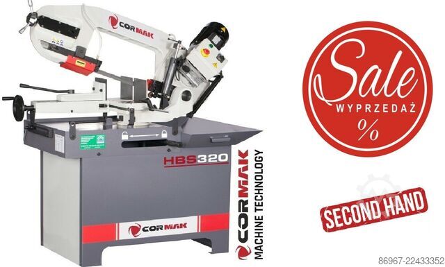 Band saw machine 260mm CORMAK HBS320
