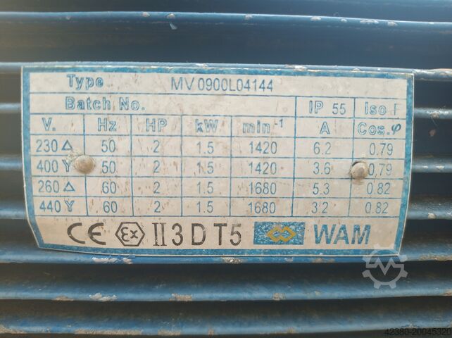 Rotary valve WAM Torex RV20 / 300x300