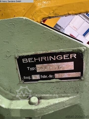 Hacksaw BEHRINGER SUPER 212