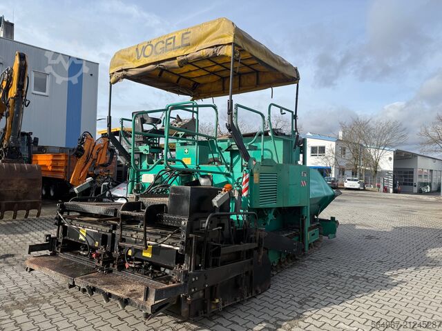 Kettenfertiger Vögele Super 1600-1 Verbreiterungen 2800h