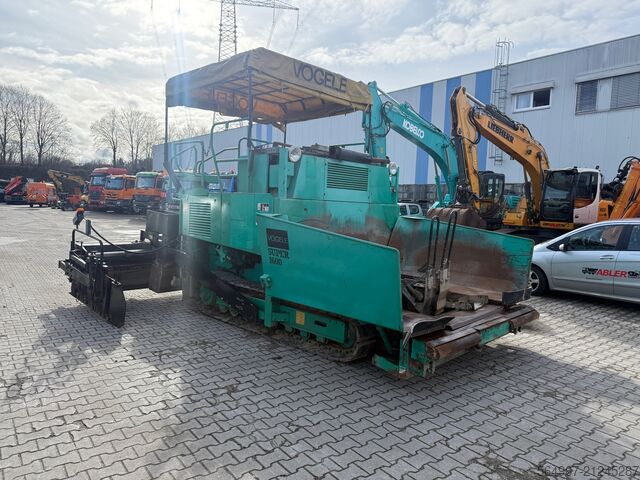 Kettenfertiger Vögele Super 1600-1 Verbreiterungen 2800h