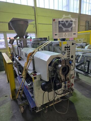 Plastic production line KRAUS - MAFFEI KMD 75 XS/P