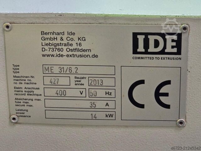Plastic production line KRAUS - MAFFEI KMD 75 XS/P