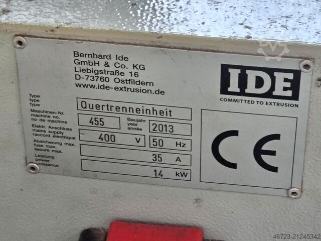 Plastic production line KRAUS - MAFFEI KMD 75 XS/P