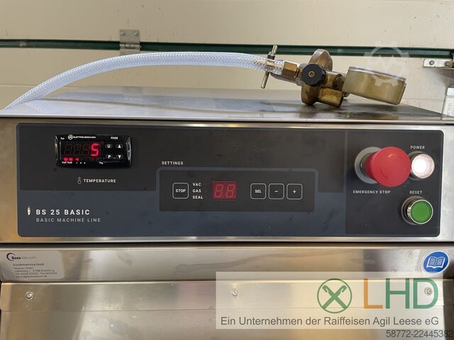 Mobile sealing machine with vacuum BS Verpackung GmbH & Co. KG BS25 Basic