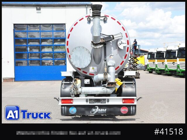 Tanker semitrailer SCHWARTE JANSKY Kumm Technik, KTD 28m³, Gülle, Vogelsang, Lenkachse,