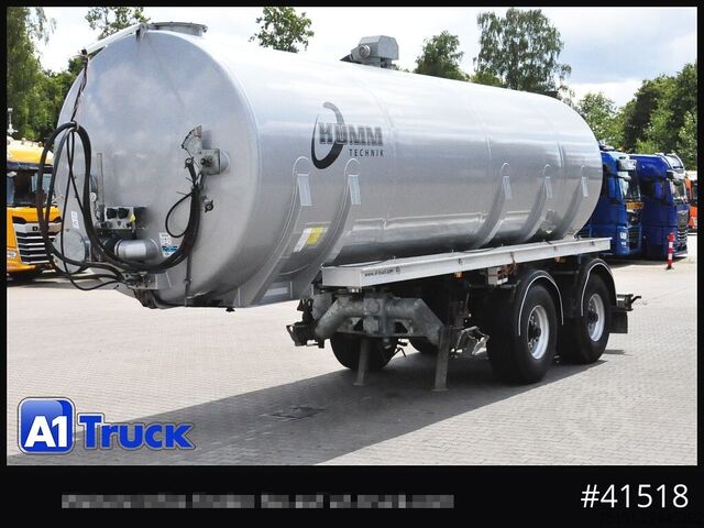 Tanker semitrailer SCHWARTE JANSKY Kumm Technik, KTD 28m³, Gülle, Vogelsang, Lenkachse,