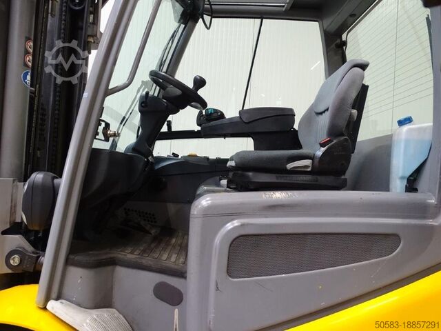 Electric 4-wheel forklift Jungheinrich EFG540k - TRIPLEX