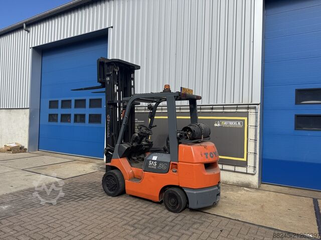 VS-22045 Triplex LPG Forklift Toyota Sidehift Freelift bj2001 TOYOTA 7FGCU30