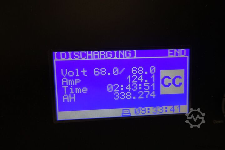 Forklift battery GRUMA 80Volt 620Ah DIN Trog 55%