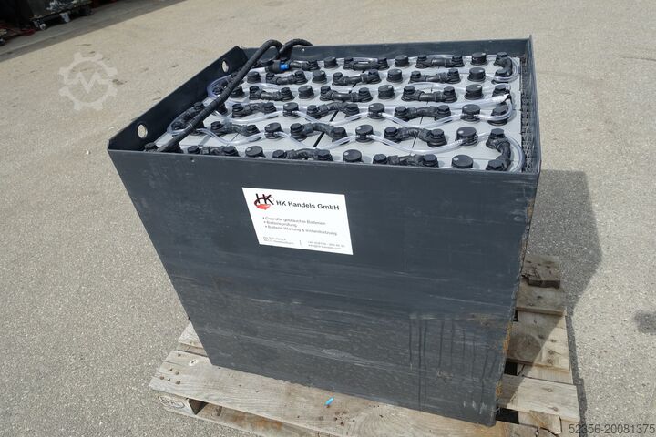Battery, accumulator, forklift battery Stuba 48V 5PzS775 Staplerbatterie Gabelstapler
