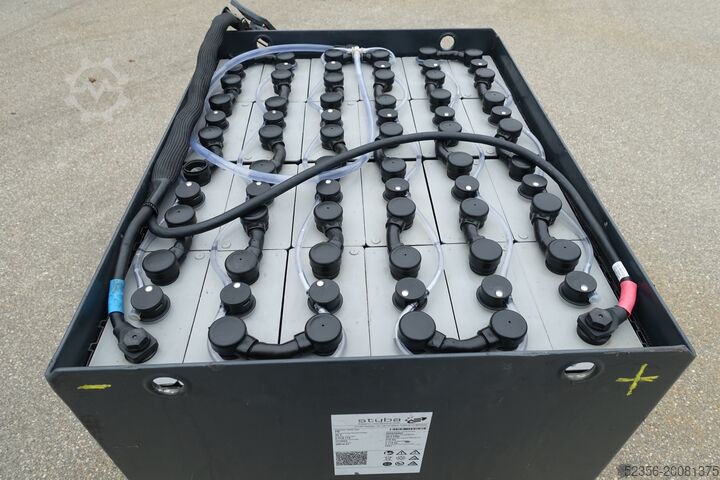 Battery, accumulator, forklift battery Stuba 48V 5PzS775 Staplerbatterie Gabelstapler