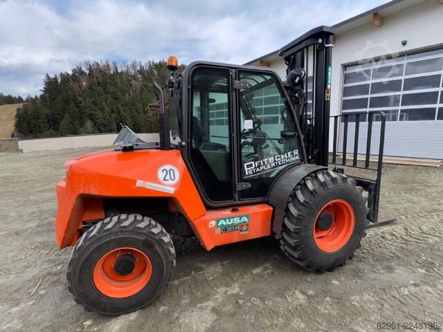 Rough terrain forklift truck Ausa C 351 HX4