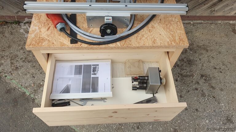 Fitting drill machine Verarbeitungstechnik Karl Heinz Eco-Press Vario