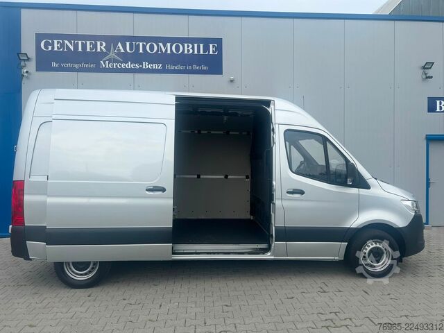 High top van MERCEDES-BENZ Sprinter 215 9G-TR HOCH+LANG KLIMA 3-SITZ KAMERA