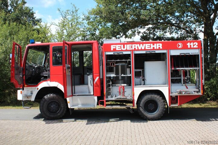 Spezial-LKW IVECO 95 E 18 4x4 Single Bereift  Feuerwehr LF 8/6